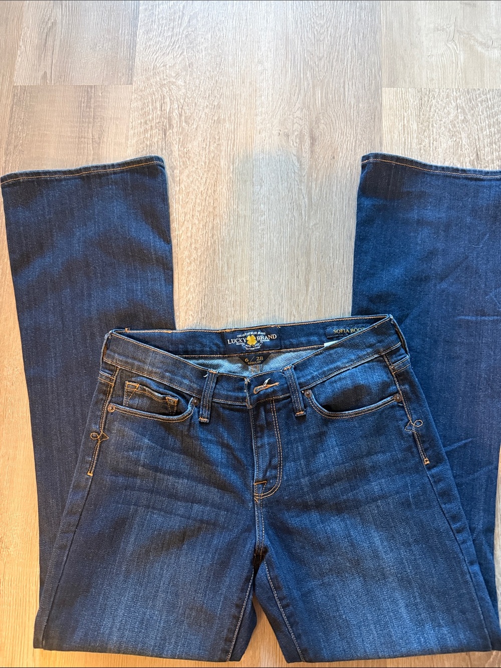 Lucky Brand Women's Dark Indigo Bootcut Jeans